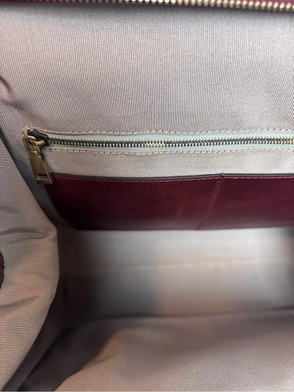 Jason Wu Daphne Smooth Burgundy Leather Luxury Shoulder Bag